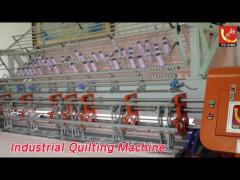 Servo Motor Industrial Quilting Machine 1400RPM Multi Needle Infrared