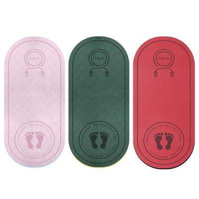 China Yoga FDM Exercise Jumping Pad Silent Anti-Slip Yoga Rope Shock-absorbing Mat Home Gym Fitness Training for sale