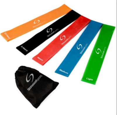 China 2021 OEM Portable Latex Widerstandsband FDM Printing Elastic Workout Band De Resistance Fitness Resistance Bands For Gym for sale