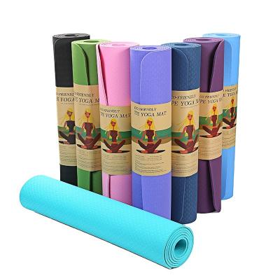 China Yoga Yogamatte, leichte Reise-Yogamatte, rutschfeste Fitnessmatte, dropshipping Gymnastik-Stretch-mat d'und de Pilates- for sale