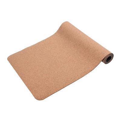 China DM Brand Yoga DM Brand Eco-friendly Natural Rubber Printing Natural Rubber Cork Yoga Mat High Quality Eco-Friendly for sale