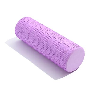 China High Quality Eco-Friendly Eva High Density Massage Logo Printing Column Yoga Studios Solid Yoga Foam Roller Set for sale