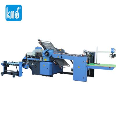 China Factory C01361 KMD 660T 4 Loops +3 Knives High Speed ​​Paper Folding Machine For 16 32 Pages Notebook School Book Bible for sale