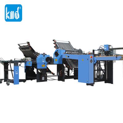 China Factory A01491 kmd 660T 6buckles+4buckles full automatic journal folder machine paper folding machine for sale