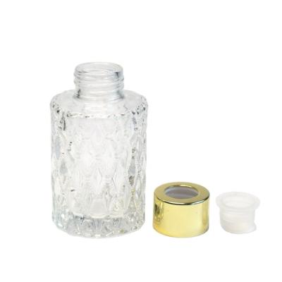 China Aroma Cosmetic Glass Oil Bottle With Air Freshener Tubular Perfume Sticks Diffuser Glass Bottle for sale