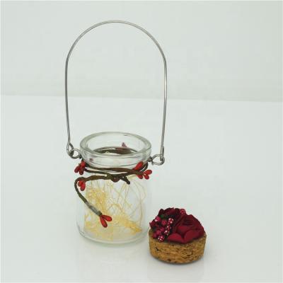 China Personal Care Light Wish Glass Bottle With Corn for sale