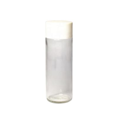 China 300ml Beverage Drinking Glass Water Bottle With Silicone Sleeve Glass Bottle for sale