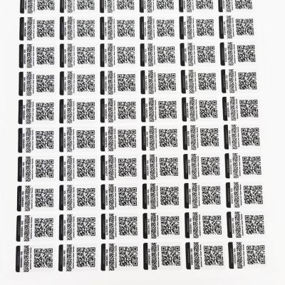 China Waterproof Paper Sticker Logo Product Custom Printed Barcode Labels Packaging Stickers Printing for sale