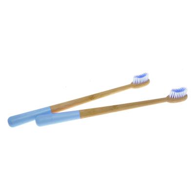 China Eco-Friendly Biodegradable Wholesale Disposable Charcoal Bamboo Toothbrush for sale