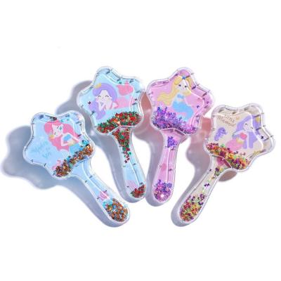 China Environmental Friendly New Style Running Cute Mermaid Princess Air Cushion Comb For Kids Wholesale for sale