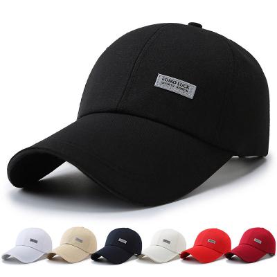 China COMMON adjustable size nameplate all seasons classic baseball cap for running workouts and outdoor activities for sale