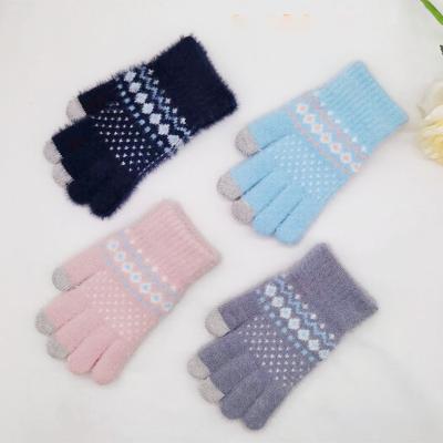 China Custom Made Screen Environmental Friendly Running Mitt Ski Sports Fashion Household Touch Warm Gloves For Women for sale