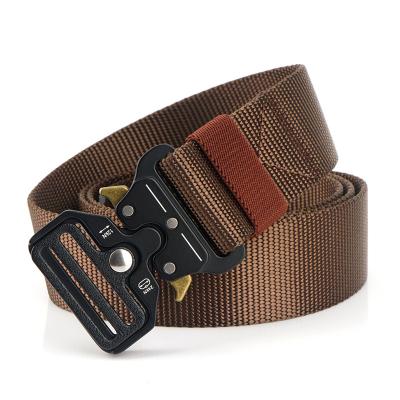 China Outdoor Heavy Duty Universal 3.8cm Nylon Adjustable Military Tactical Waist Belt Environmentally Friendly Wholesale With Quick Release for sale