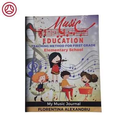 China 2022 Advertising English Textbook For Children Learning Book Customized Music Textbook Printing for sale