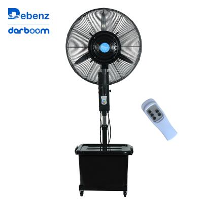 中国 Outdoor Remote Control Portable Stand Sprayer Stand Cool Mist Fan For Sale 販売のため