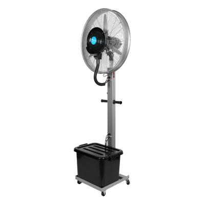 China Outdoor Waterproof Industrial Air Cooling Rack Mist Fan à venda