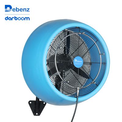 China 20 Inch Outdoor Industrial Wall Hanging Shop Humidifier Mist Fans for sale