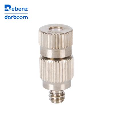 China Flat Water Mist Fan Outdoor High Quality Brass Spray Nozzle Te koop