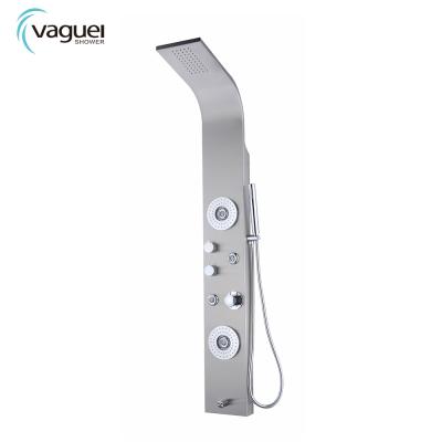 China Hot Sale Thermostatic Faucets Body Spray Stainless Steel Shower Panel for sale