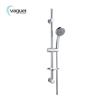 China With Slide Bar New Arrival Stainless Steel Material Thermostatic Shower Mixer With Plastic Clad Soap Dish for sale