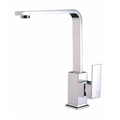 China Vaguel Health UPC Thermostatic Touch Square Solid Brass Kitchen Faucets Rotating Faucet for sale