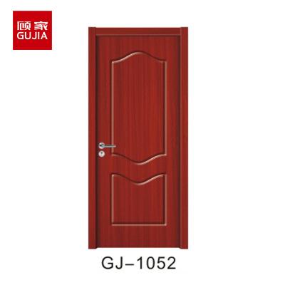 China Decoration Zhejiang Factory Provided Wholesale Cheap MDF Interior Panel PVC Compesite Door Jingtang Bathroom Door Design for sale