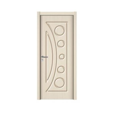 China Chinese Decoration Factory Provided Wholesale Cheap Classic MDF HDF Interior Panel PVC Honeycomb Compesite Style Wooden Door for sale