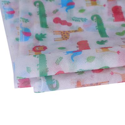 China 100%Pp Sustainable Hot Selling Waterproof Spunbond Fabric Skin-Friendly Print Non Woven Nonwoven Fabric For Face Mask for sale