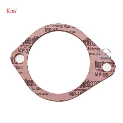 China InterfaceMP-15 NT855 truck diesel engine parts gasket 3011931 water inlet communication pipe gasket for sale