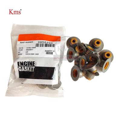 China Construction Machinery Engine Parts KMS 3955393 ISDE ISBE Engine Repair Parts Valve Stem Seal 3955393 for sale