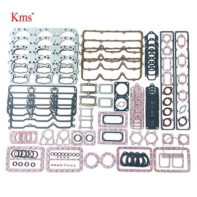 China Metal interfaceMP-15 KMSHigh quality engine gasket repair accessories overhaul vt28 V28 rubber upper repair kit 3803697 for sale