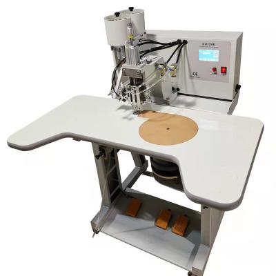 China Economical Automatic Plastic Beading Machine Setting Machine Fixing Manual With Rivet for sale