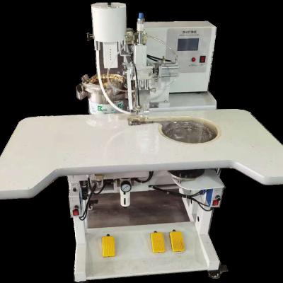 China Efficient embroidery machine with nail bead beads tie tying sewing machine for sale