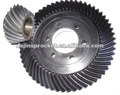 China Steel helical crown and pinion for sale