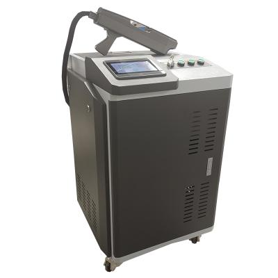 China Stainless Steel Factory Price Max Raycus Source Laser Cleaning Machine 100w 200w Laser Rust Removal For Metal for sale