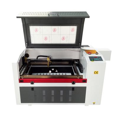 China Laser Engraving JIN ZHI YIN TS4060 80W Laser Engraving Cutting Machine with Red Dot Sensor Machine Shandong for sale