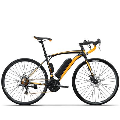 China 2021 Hot-selling 700C high-carbon steel high-speed electric bikes with high-carbon steel frame are made in China for sale