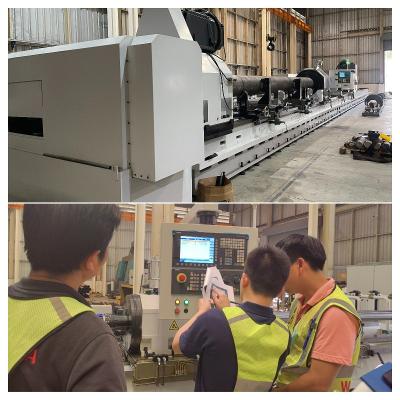 China 2 cabeças personalizadas Skiving e Roller Burning Machine com SIEMENS CNC à venda