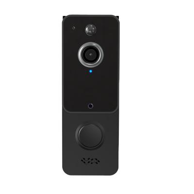 China Wireless connection Wide-angle Camera Lens ring bell Smart Doorbell Video Monitor 1080P Wireless Camera Mini Doorbell Camera Wireless for sale