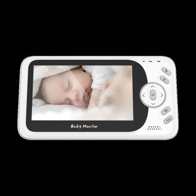 China NIGHT VISION Pet monitor Baby Monitor 4.3 Display Video Baby Monitor with Camera and Audio Remote Rotatable Wide View Two Way Audio for sale