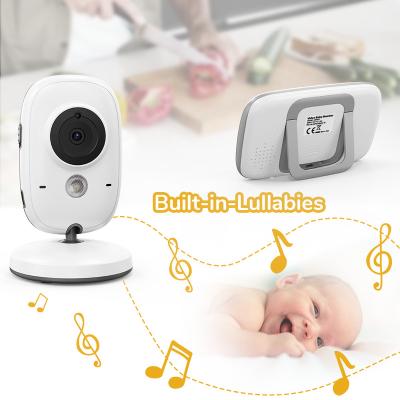 China NIGHT VISION 3.2 Inch Two Way Talk Video Baby Monitor with Camera and Audio Two Cameras Night Vision Temperature Monitoring Monitor For Baby for sale