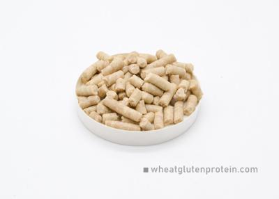 Cina Pellets di glutine di frumento vitale cilindrico come potenziatori della nutrizione dei mangimi utilizzati come additivi per mangimi per acquacoltura in vendita