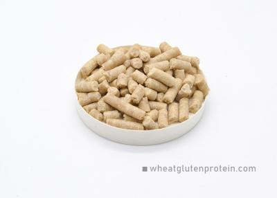 China Vital Wheat Gluten Pellets As Protein Nutrition Enhancers For Animals And Pet Feed for sale