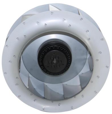 China Backward Ventilation Porcelain DC Blower Centrifugal Fan for sale