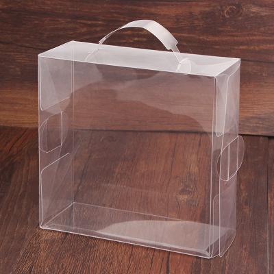 China Recyclable PVC Baby Shoes Packaging Transparent Shoe Box for sale