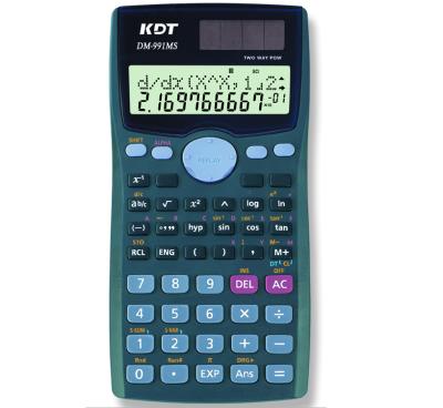 China 401 kinds of function capacity 12 digits calculation using 401 kind of function scientific calculator with solar cell for sale