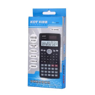 China 401 Kinds Of Functions Calculating Capacity Fx-991Ms Dual Power 401 Function Student Calculator Dm 991Ms Scientific Calculator for sale