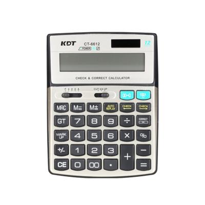 China Portable Mini Folding Calculator Student 12 Digit Calculator General Purpose Calculator for sale