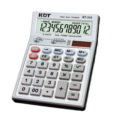 China 12 Digit Calculator High Quality Solar Power Desktop 12 Digit Hot Selling Desktop Calculator for sale