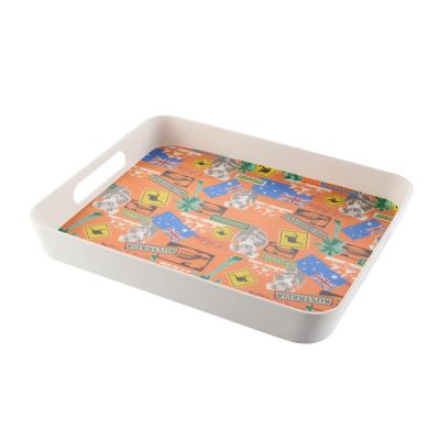 China 2018 New Design Joyhome Factory Supply Non-Slip Home Serving Tray for sale